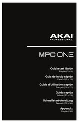 Akai Professional MPC One Guide D'utilisation
