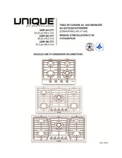 Unique UGP-36 CT1 Manuel D'installation Et De L'utilisateur