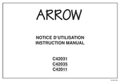 Arrow C42031 Notice D'utilisation