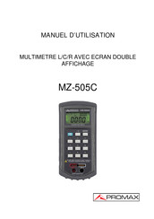 Promax MZ-505C Manuel D'utilisation