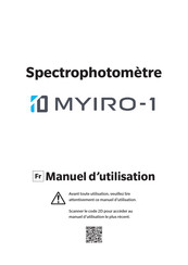 MYIRO 1 Manuel D'utilisation