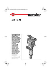 Wurth Master MH 16-XE Instructions D'emploi