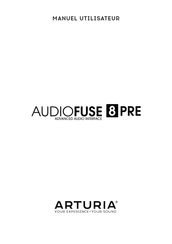 Arturia AudioFuse 8Pre Manuel Utilisateur