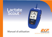 EKF Diagnostics Lactate Scout+ Manuel D'utilisation