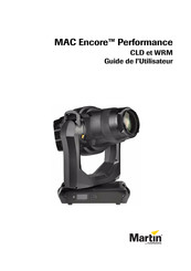 Martin MAC Encore Performance Guide De L'utilisateur