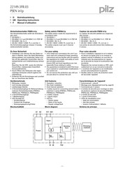 Pilz PSEN in1p Manuel D'utilisation