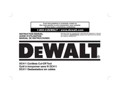 Dewalt DC411 Guide D'utilisation