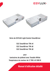 ESYLUX ELC SmartDriver TW x8 Manuel D'utilisation