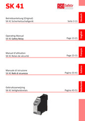 ASO Safety Solutions SK 41 Manuel D'utilisation