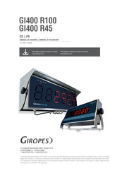 Giropes GI400 R45 Manuel D'utilisation