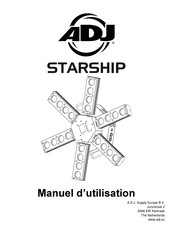 ADJ STARSHIP Manuel D'utilisation