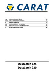 Carat DustCatch 125 Mode D'emploi