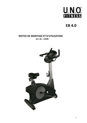 U.N.O. Fitness 12028 Notice De Montage Et D'utilisation
