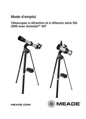 Meade DS-2000 Série Mode D'emploi