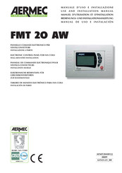 AERMEC FMT 20 AW Manuel D'utilisation Et D'installation