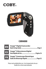 Coby Snapp CAM4000 Guide De Démarrage Rapide