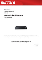 Buffalo DriveStation HDV-SAU3 Manuel D'utilisation