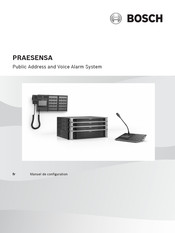 Bosch PRAESENSA Manuel De Configuration