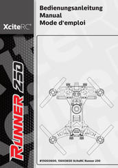 XciteRC Runner 250 Mode D'emploi