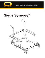 Quantum Siège Synergy Instructions De Fonctionnement