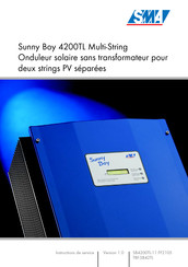 SMA Sunny Boy 4200TL Instructions De Service