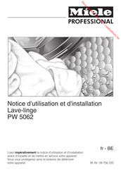 Miele PW 5062 Notice D'utilisation
