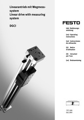 Festo DGCI Notice D'utilisation