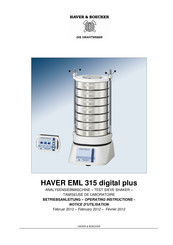 HAVER & BOECKER EML 200 digital plus Notice D'utilisation