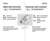 Samsung SC-D457 Manuel D'utilisation