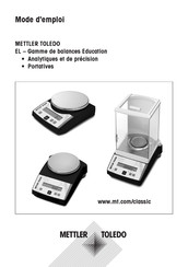 Mettler Toledo EL203-IC Mode D'emploi