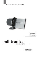Siemens milltronics ILE-37 Manuel D'utilisation