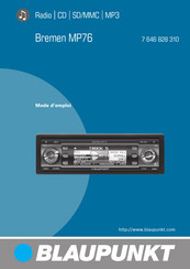 Blaupunkt Bremen MP76 Mode D'emploi