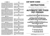 Pet Mate CAT MATE C3000 Mode D'emploi