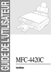 Brother MFC-4420C Guide De L'utilisateur
