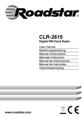 Roadstar CLR-2615 Manuel D'instructions