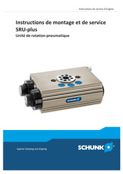 SCHUNK SRU-plus 20 Instructions De Montage Et De Service