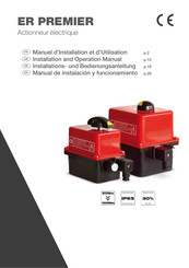 Watts VALPES ER10 PLUS Manuel D'installation Et D'utilisation