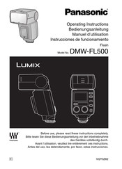 Panasonic Lumix DMW-FL500 Manuel D'utilisation