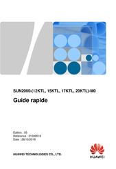 Huawei SUN2000-12KTL-M0 Guide Rapide