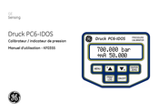 GE Druck PC6-IDOS Manuel D'utilisation
