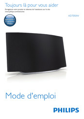 Philips AD705OW Mode D'emploi