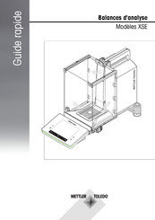 Mettler Toledo XSE Guide Rapide