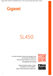 Gigaset SL450 Mode D'emploi