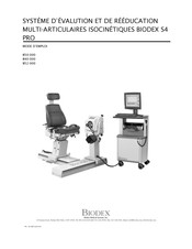Biodex Medical Systems S4 PRO 852-000 Mode D'emploi