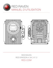 RED RAVEN RED DRAGON 4.5K Manuel D'utilisation