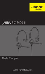 Jabra BIZ 2400 II Mode D'emploi