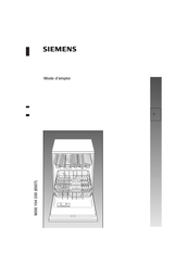 Siemens 900 104 230 Mode D'emploi