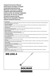 Dolmar ME-246.4 Instructions D'emploi D'origine