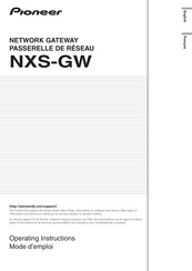 Pioneer NXS-GW Mode D'emploi