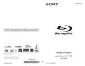 Sony BDP-S280 Mode D'emploi